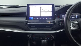Used 2022 Jeep Compass Model S (O) 1.4 Petrol DCT Petrol Automatic interior MUSIC SYSTEM & AC CONTROL VIEW