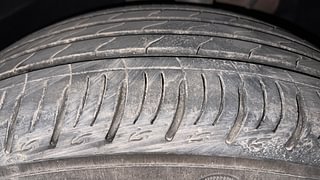 Used 2022 Mahindra XUV700 AX 7 Diesel MT 7 STR Diesel Manual tyres LEFT FRONT TYRE TREAD VIEW