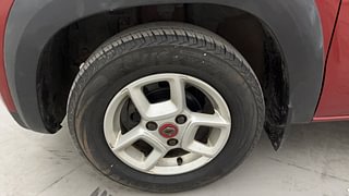 Used 2018 Renault Kwid RXL Anniversary Edition Petrol Manual tyres LEFT FRONT TYRE RIM VIEW