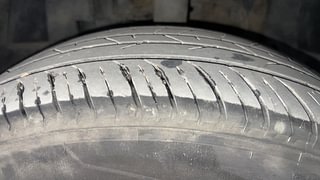 Used 2022 Tata Nexon XMA Plus (S) Petrol Automatic tyres LEFT FRONT TYRE TREAD VIEW