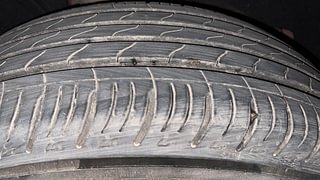 Used 2022 Mahindra XUV700 AX 7 Diesel MT 7 STR Diesel Manual tyres RIGHT REAR TYRE TREAD VIEW