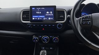 Used 2022 Hyundai Venue SX 1.0  Turbo Petrol Manual interior MUSIC SYSTEM & AC CONTROL VIEW