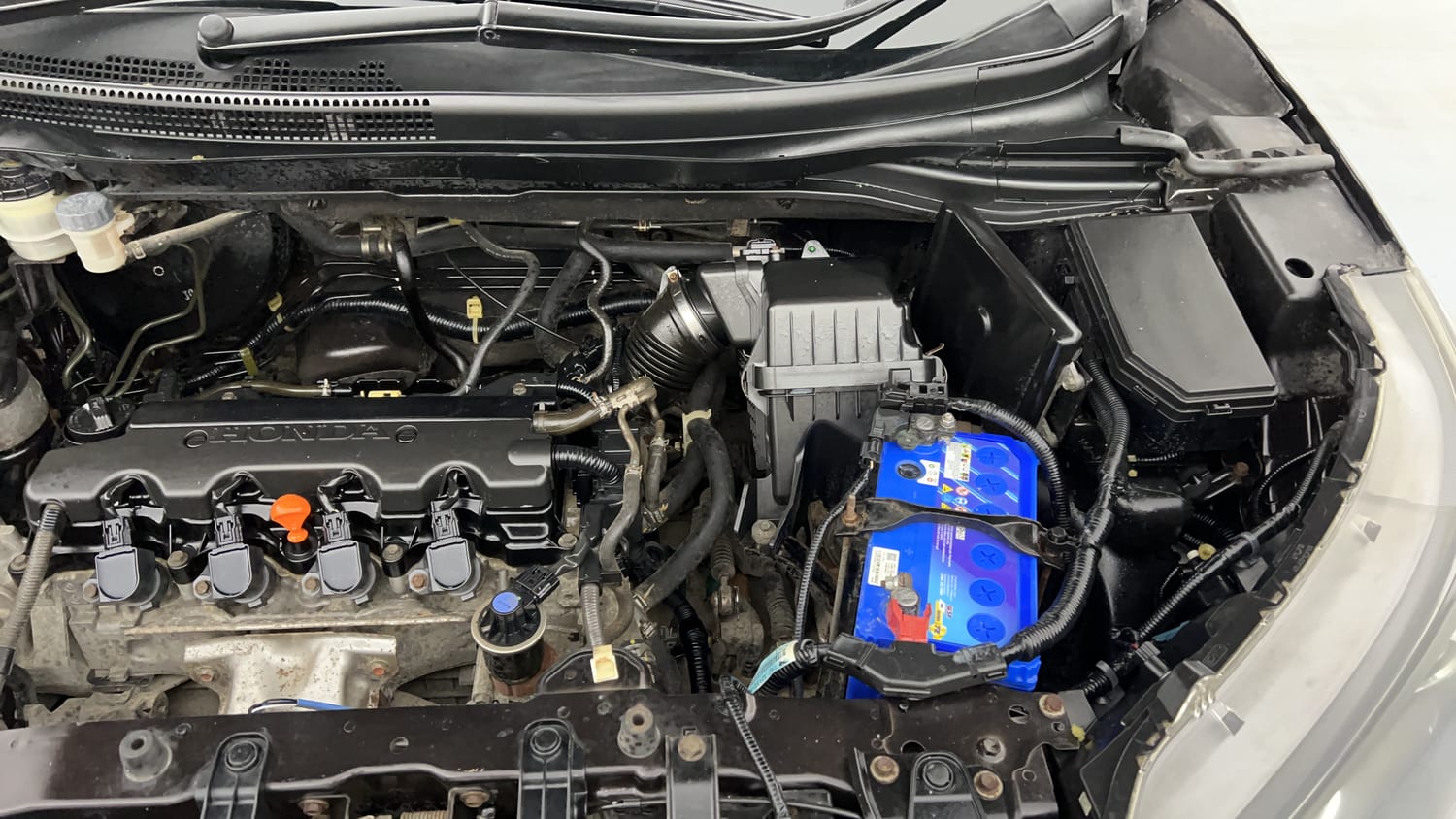 New Honda CR-V engine ENGINE LEFT SIDE VIEW