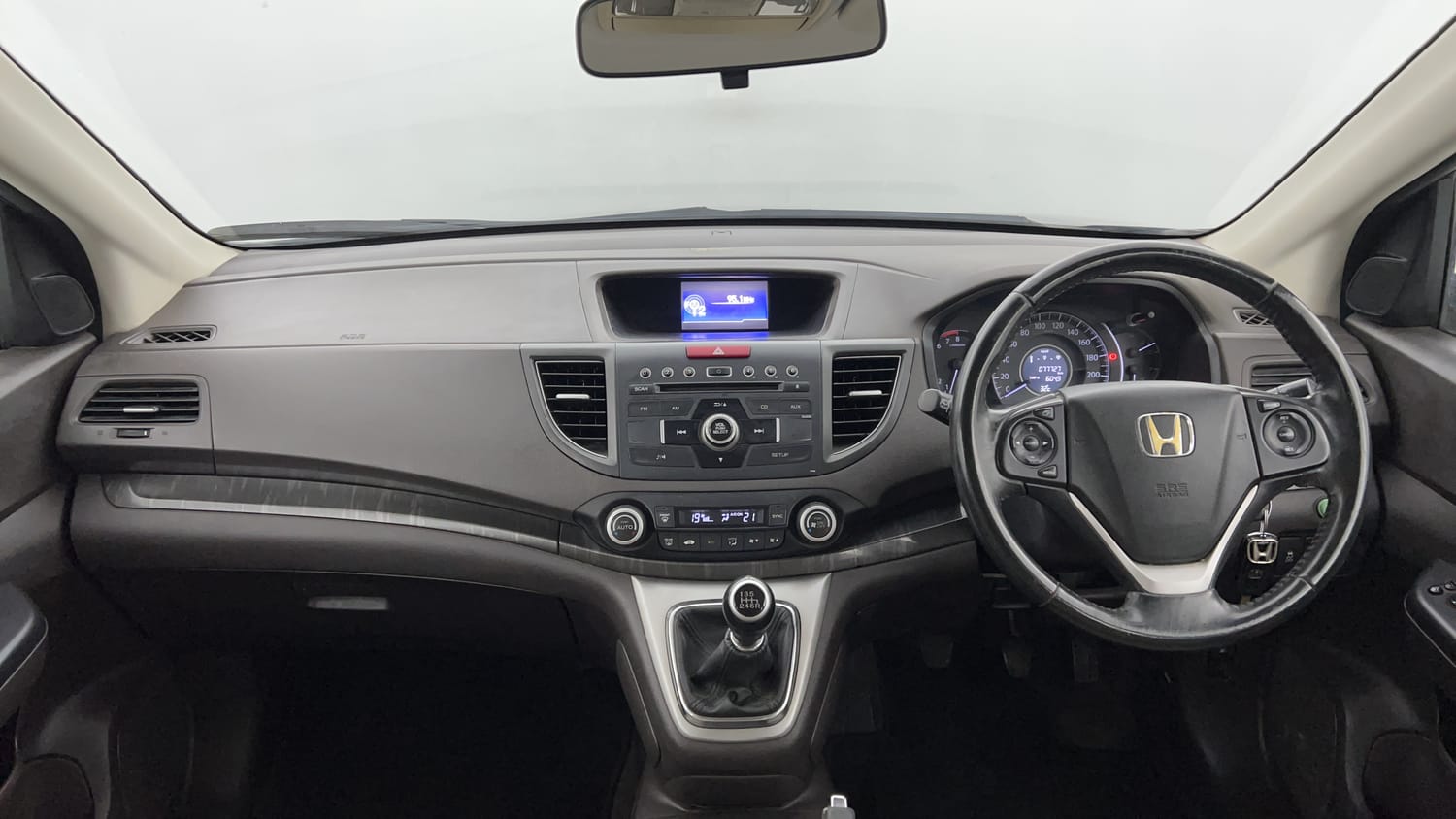 New Honda CR-V interior DASHBOARD VIEW