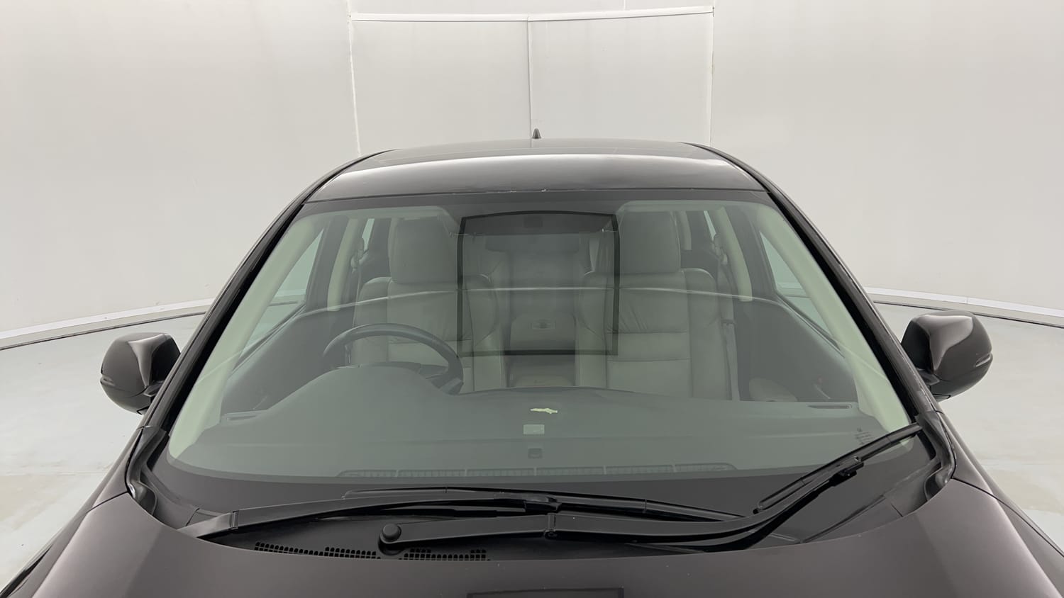 New Honda CR-V exterior FRONT WINDSHIELD VIEW