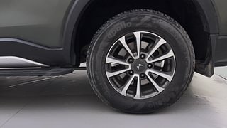 Used 2023 Mahindra Scorpio N Z8 L Diesel 7 STR Diesel Manual tyres LEFT REAR TYRE RIM VIEW