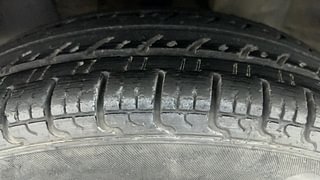 Used 2019 Datsun Redi-GO [2015-2019] T(O) 1.0 Petrol Manual tyres LEFT FRONT TYRE TREAD VIEW