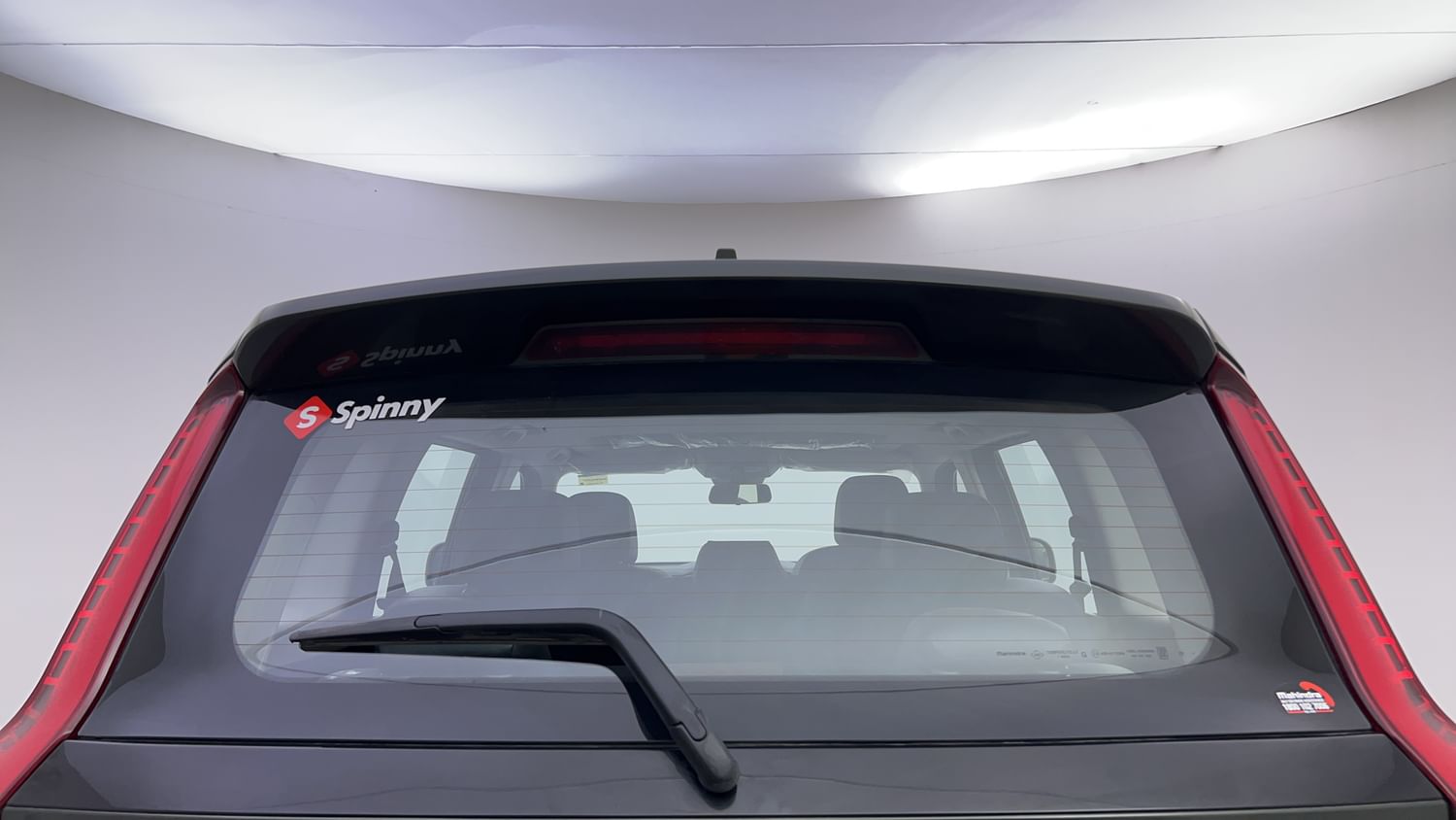 New Mahindra Scorpio N exterior BACK WINDSHIELD VIEW