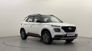 Used 2021 Hyundai Venue SX 1.0  Turbo iMT Dual Tone Sport Petrol Manual exterior RIGHT FRONT CORNER VIEW