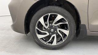 Used 2021 maruti-suzuki Baleno Zeta Petrol+CNG (Outside Fitted) Petrol+cng Manual tyres LEFT FRONT TYRE RIM VIEW