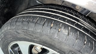 Used 2021 maruti-suzuki Baleno Zeta Petrol+CNG (Outside Fitted) Petrol+cng Manual tyres LEFT FRONT TYRE TREAD VIEW