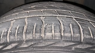 Used 2022 Tata Nexon XZ Plus Diesel S Diesel Manual tyres LEFT FRONT TYRE TREAD VIEW