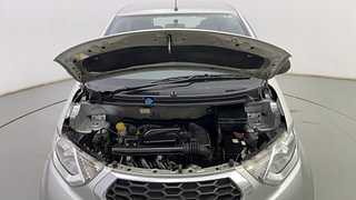 Used 2017 Datsun Redi-GO [2015-2019] T(O) 1.0 Petrol Manual engine ENGINE & BONNET OPEN FRONT VIEW