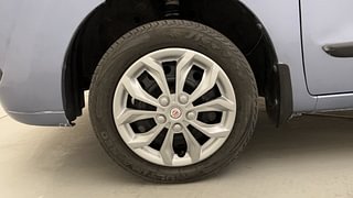 Used 2011 Maruti Suzuki Wagon R 1.0 [2010-2019] VXi Petrol Manual tyres LEFT FRONT TYRE RIM VIEW