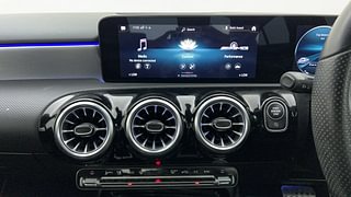 Used 2022 Mercedes Benz A-Class Limousine 35 AMG 4Matic Petrol Automatic interior MUSIC SYSTEM & AC CONTROL VIEW