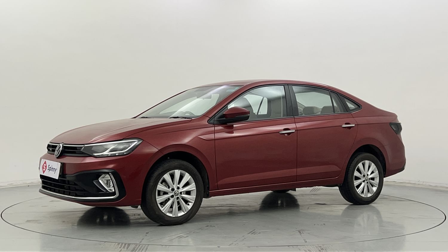 New Volkswagen Virtus Wild Cherry Red