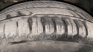 Used 2023 Tata Tigor Revotron XZ+ CNG Petrol+cng Manual tyres LEFT FRONT TYRE TREAD VIEW