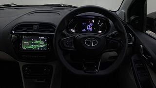 Used 2023 Tata Tigor Revotron XZ+ CNG Petrol+cng Manual interior STEERING VIEW