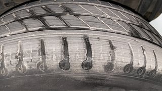 Used 2023 Tata Tigor Revotron XZ+ CNG Petrol+cng Manual tyres LEFT REAR TYRE TREAD VIEW