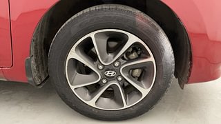 Used 2019 Hyundai Grand i10 Asta 1.2 Kappa VTVT Petrol Manual tyres RIGHT FRONT TYRE RIM VIEW
