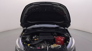 Used 2023 Tata Tigor Revotron XZ+ CNG Petrol+cng Manual engine ENGINE & BONNET OPEN FRONT VIEW