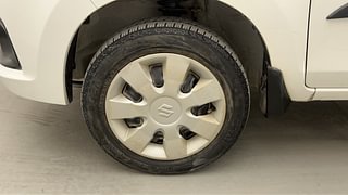 Used 2014 Maruti Suzuki Alto K10 VXi Petrol Manual tyres LEFT FRONT TYRE RIM VIEW
