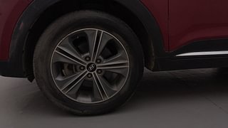 Used 2017 Hyundai Creta [2015-2018] 1.6 SX Plus Auto Petrol Petrol Automatic tyres LEFT FRONT TYRE RIM VIEW