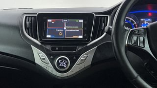 Used 2016 Maruti Suzuki Baleno Alpha 1.2 Petrol Manual interior MUSIC SYSTEM & AC CONTROL VIEW