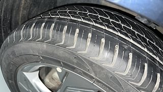 Used 2021 Hyundai Verna SX 1.5 MPi Petrol Manual tyres LEFT FRONT TYRE TREAD VIEW