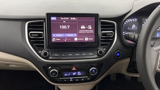 Used 2021 Hyundai Verna SX 1.5 MPi Petrol Manual interior MUSIC SYSTEM & AC CONTROL VIEW