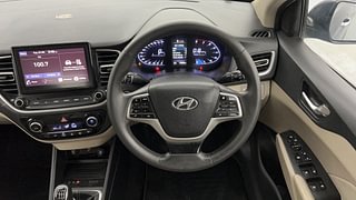 Used 2021 Hyundai Verna SX 1.5 MPi Petrol Manual interior STEERING VIEW