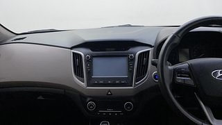 Used 2017 Hyundai Creta [2015-2018] 1.6 SX Plus Auto Petrol Petrol Automatic interior MUSIC SYSTEM & AC CONTROL VIEW