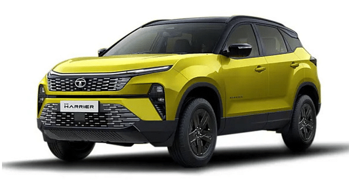 New Tata Harrier Sunlit Yellow
