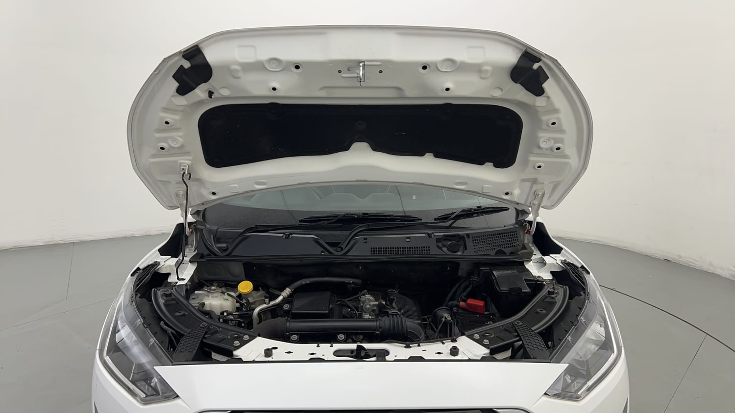 New Nissan Magnite engine ENGINE & BONNET OPEN FRONT VIEW