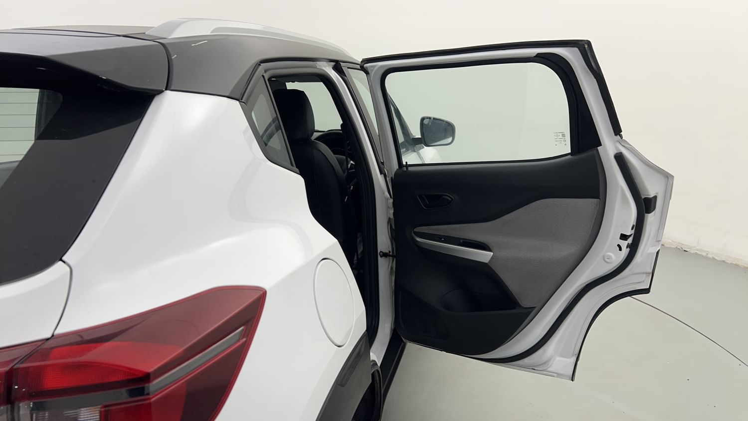 New Nissan Magnite interior RIGHT REAR DOOR OPEN VIEW