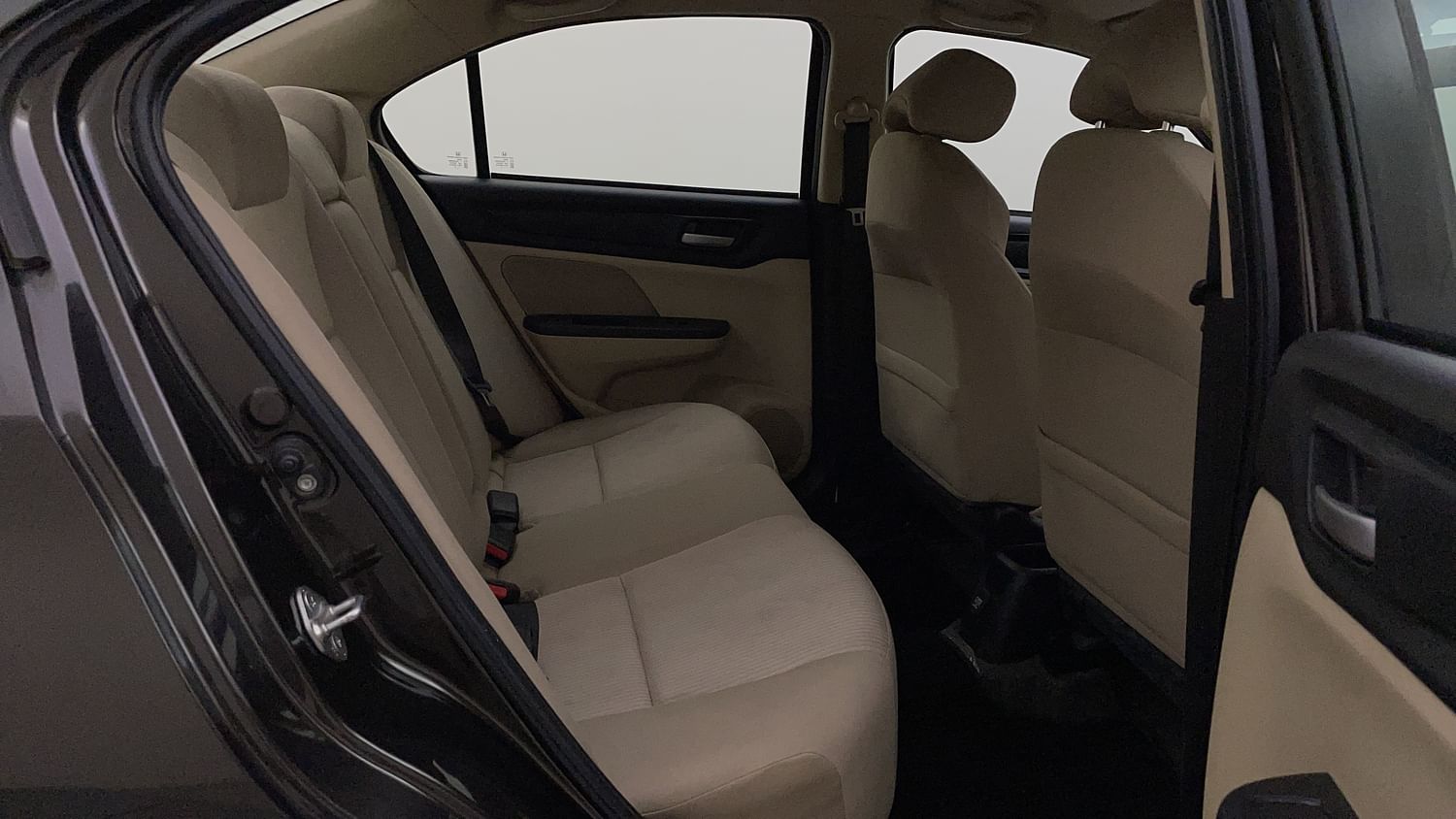 New Honda Amaze interior RIGHT SIDE REAR DOOR CABIN VIEW