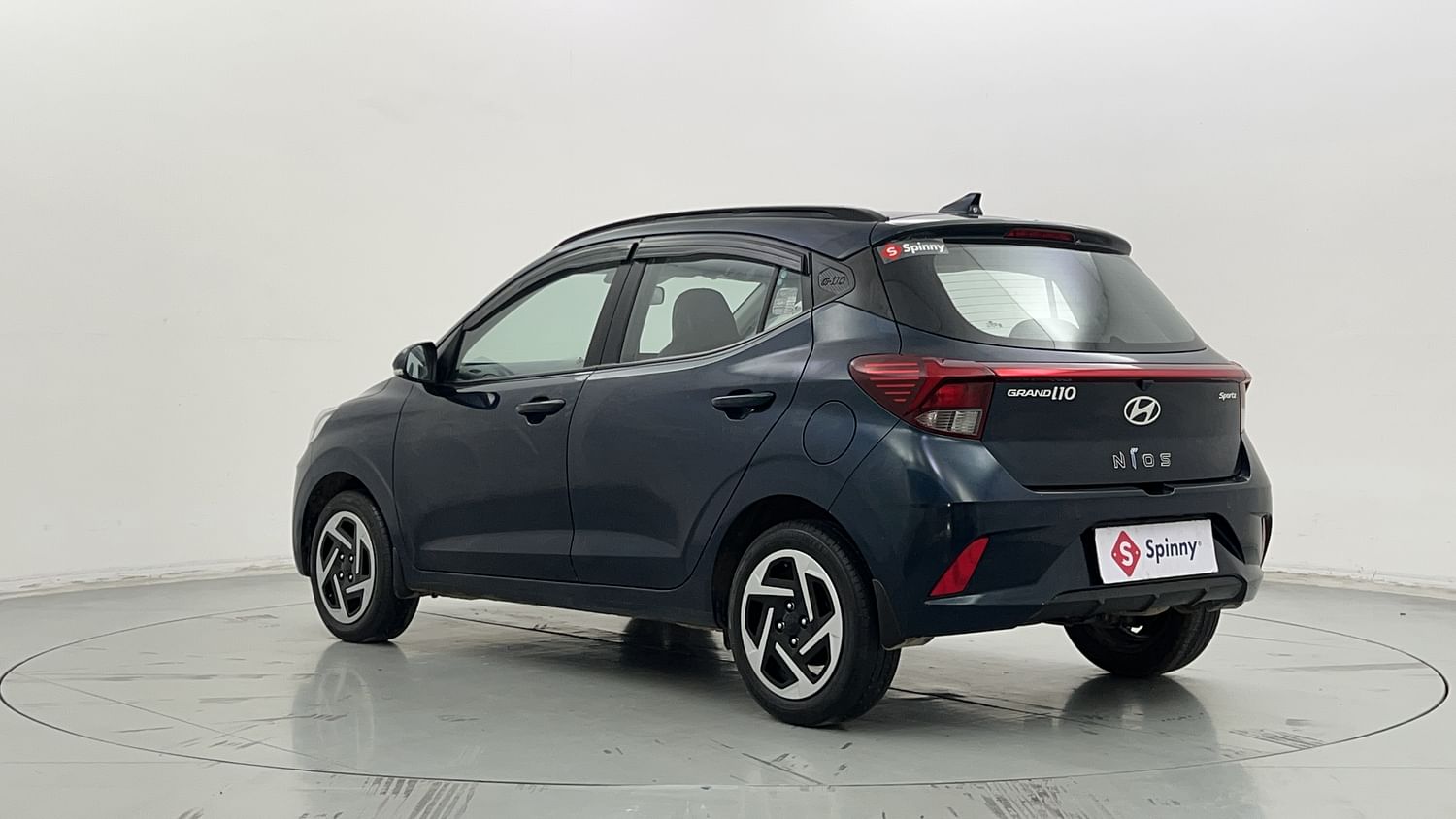 New Hyundai Grand i10 Nios exterior LEFT REAR CORNER VIEW