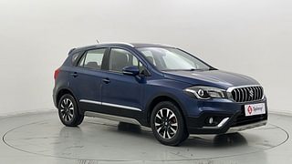 Used 2022 Maruti Suzuki S-Cross Alpha Petrol Manual exterior RIGHT FRONT CORNER VIEW