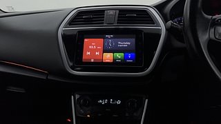 Used 2022 Maruti Suzuki S-Cross Alpha Petrol Manual interior MUSIC SYSTEM & AC CONTROL VIEW
