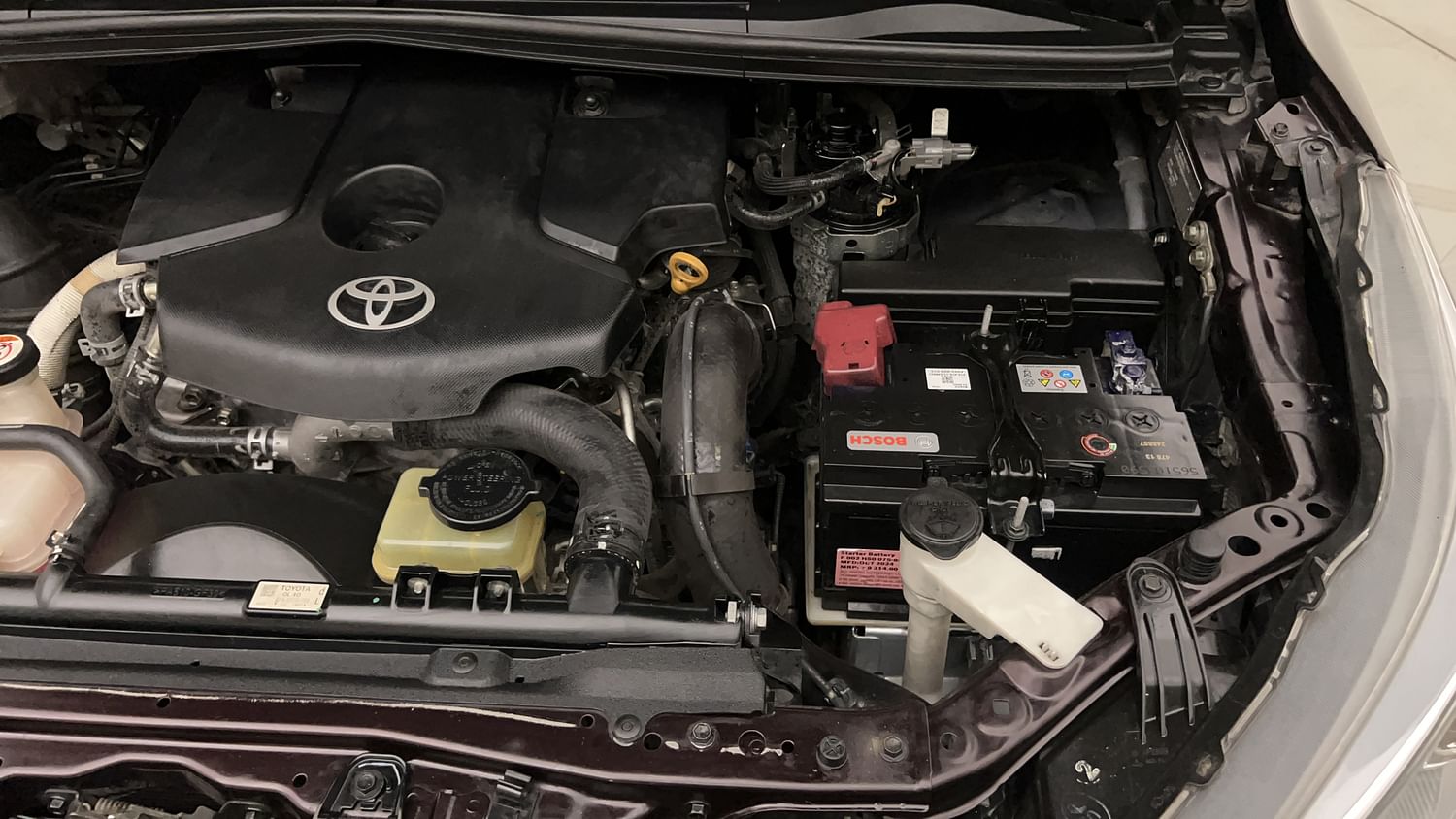 New Toyota Innova Crysta engine ENGINE LEFT SIDE VIEW