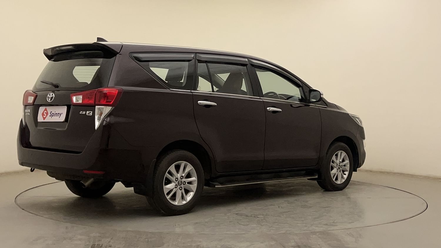 New Toyota Innova Crysta exterior RIGHT REAR CORNER VIEW