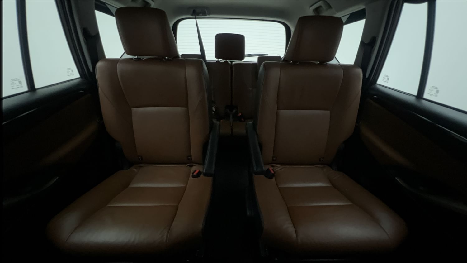 New Toyota Innova Crysta interior REAR SEAT CONDITION VIEW