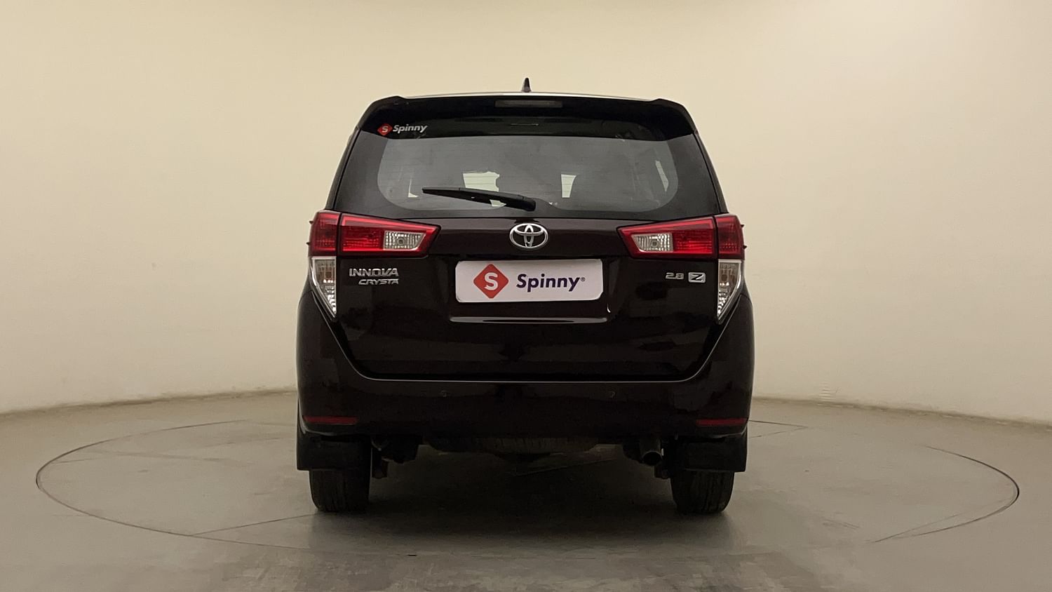 New Toyota Innova Crysta exterior BACK VIEW