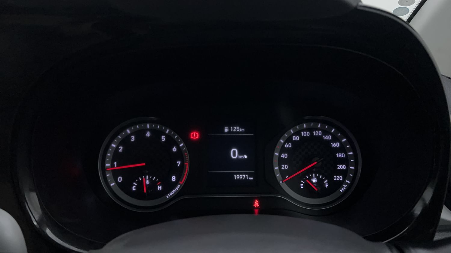 New Hyundai Grand i10 Nios interior CLUSTERMETER VIEW