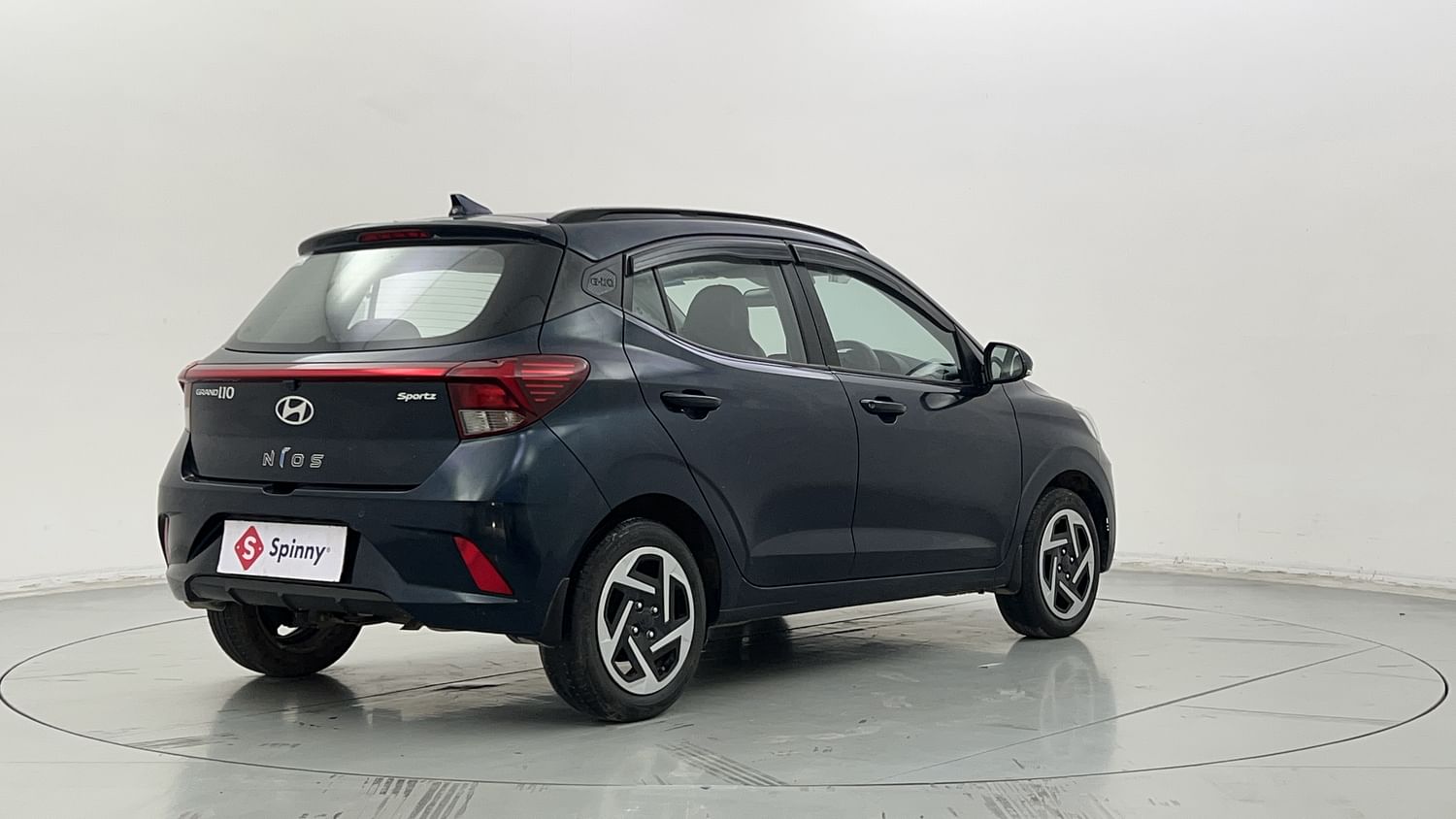New Hyundai Grand i10 Nios exterior RIGHT REAR CORNER VIEW