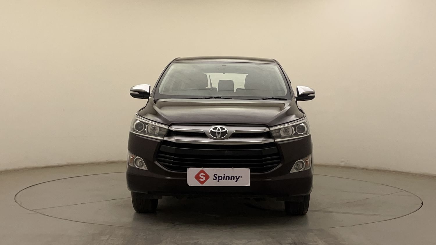 New Toyota Innova Crysta exterior FRONT VIEW