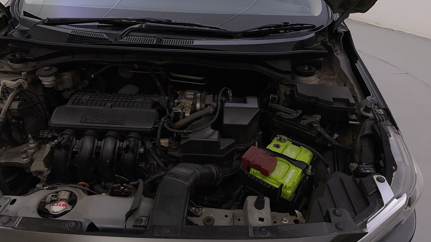 New Honda Amaze engine ENGINE LEFT SIDE HINGE & APRON VIEW
