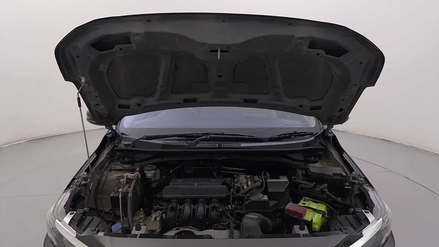 New Honda Amaze engine ENGINE & BONNET OPEN FRONT VIEW