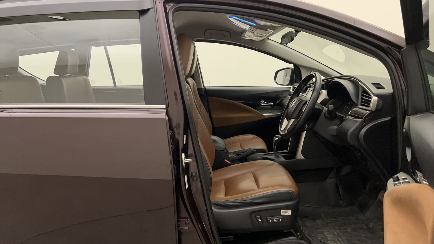 New Toyota Innova Crysta interior RIGHT SIDE FRONT DOOR CABIN VIEW