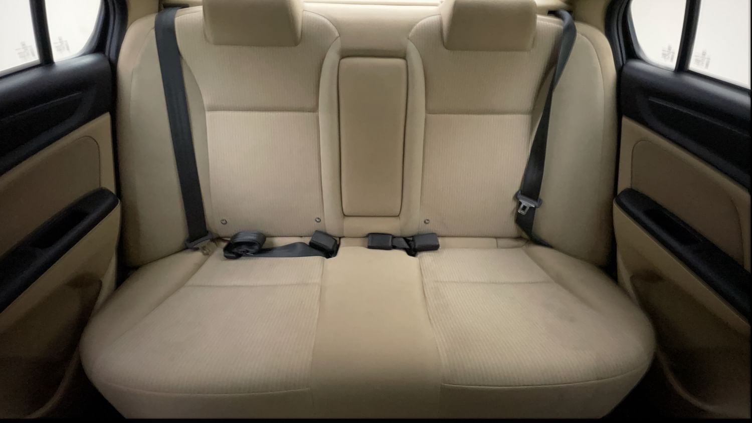 New Honda Amaze interior REAR SEAT CONDITION VIEW